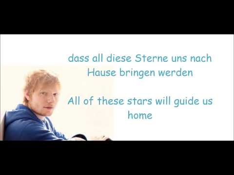 Ed Sherren All of the Stars - Deutsche Übersetzung